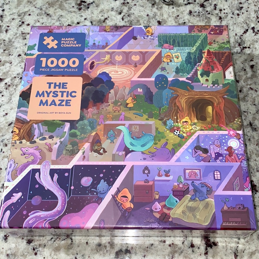 1000 Piece Jigsaw Puzzle!